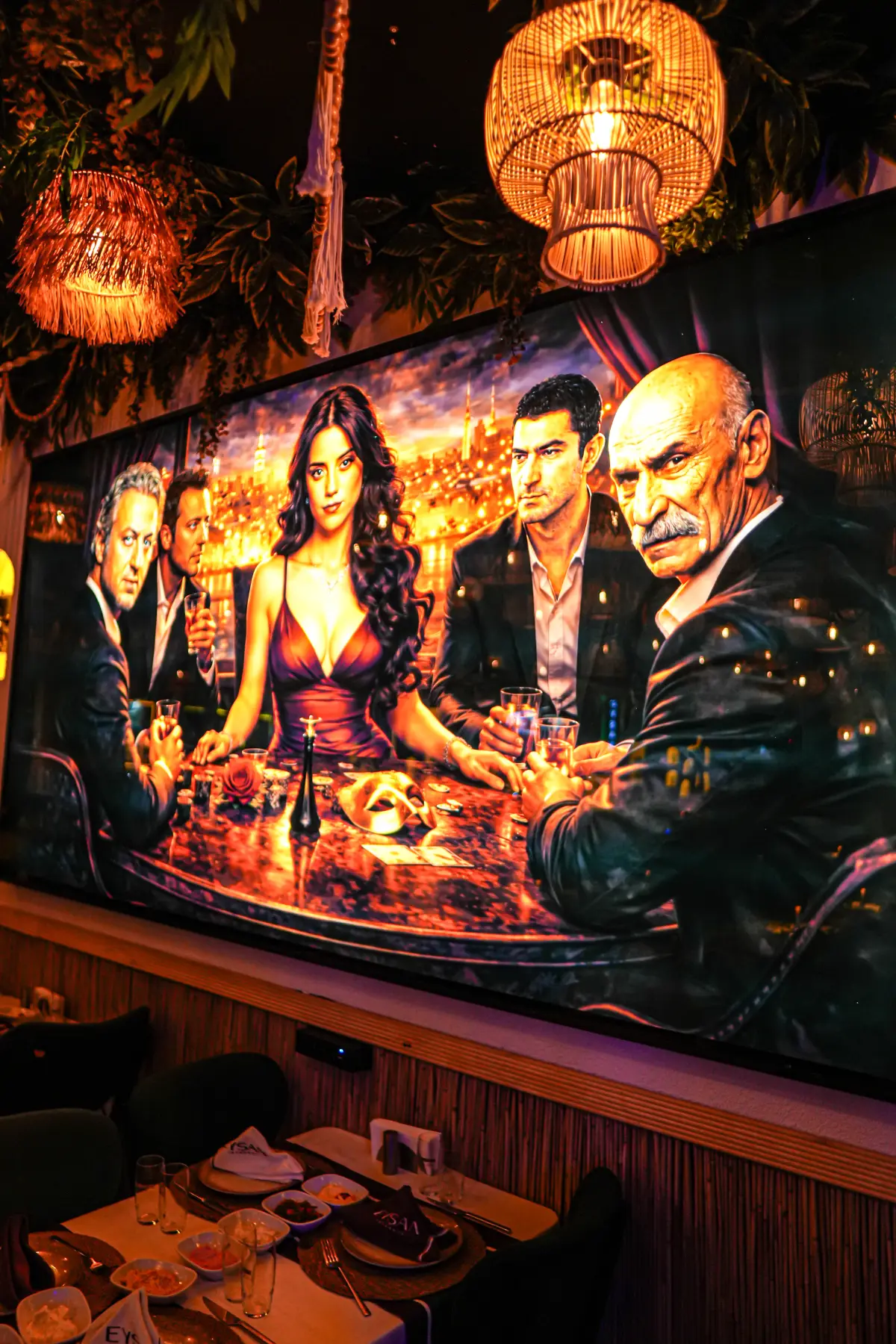 Eysan İstanbul seating area ve manzara